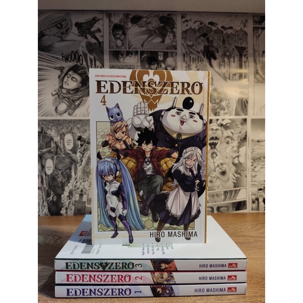 Komik EdensZero Vol.1-Vol.4 SET