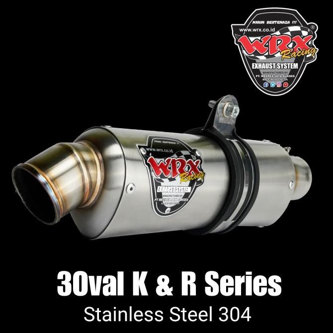 Terbaik Knalpot Wrx Racing Tipe R15 V2 / Xabre150 Yamaha 3Oval Ss K150 R15 Terbaik