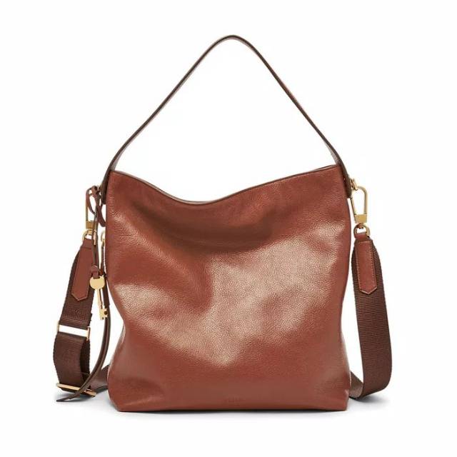 Tas Fossil Maya Hobo Small Brown Original