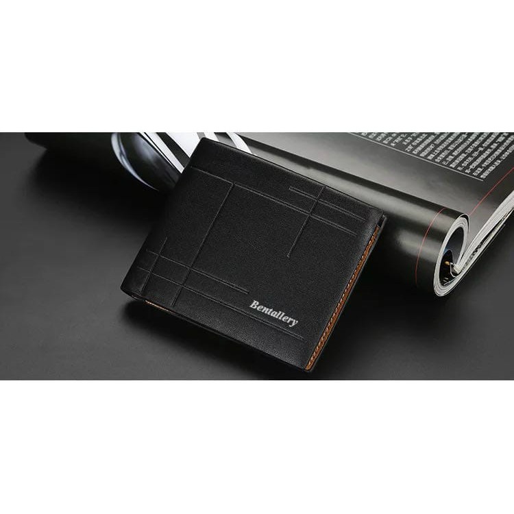 *ALIBABA1688* DOMPET PRIA N07 IMPORT MATERIAL PU DOMPET PENDEK DOMPET LIPAT