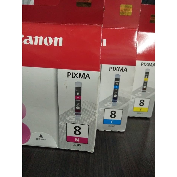 Tinta Canon 8 cyan, magenta ,yellow