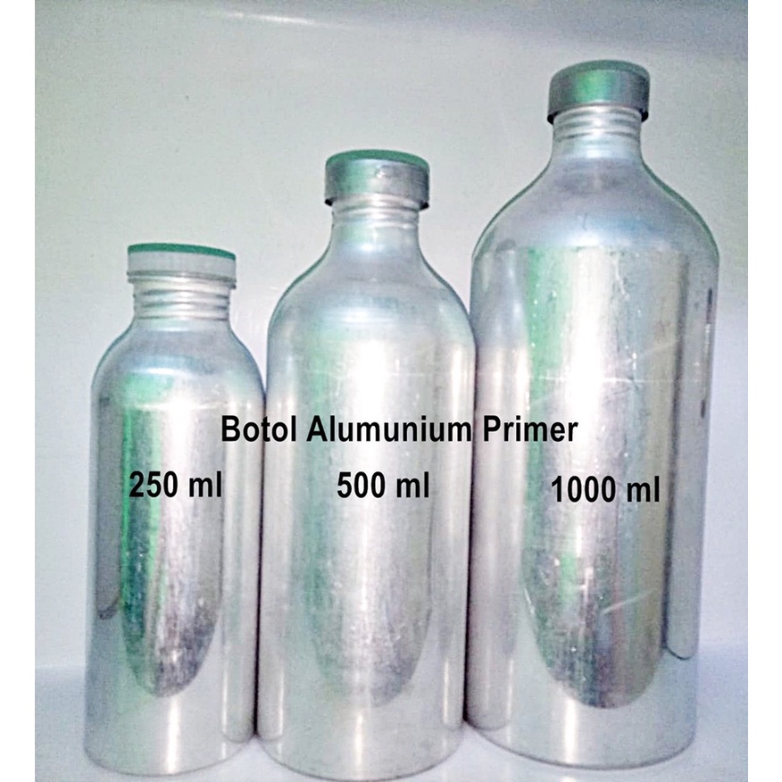 Botol Bibit Parfum Alumunium Primer 1000 ml Per Carton