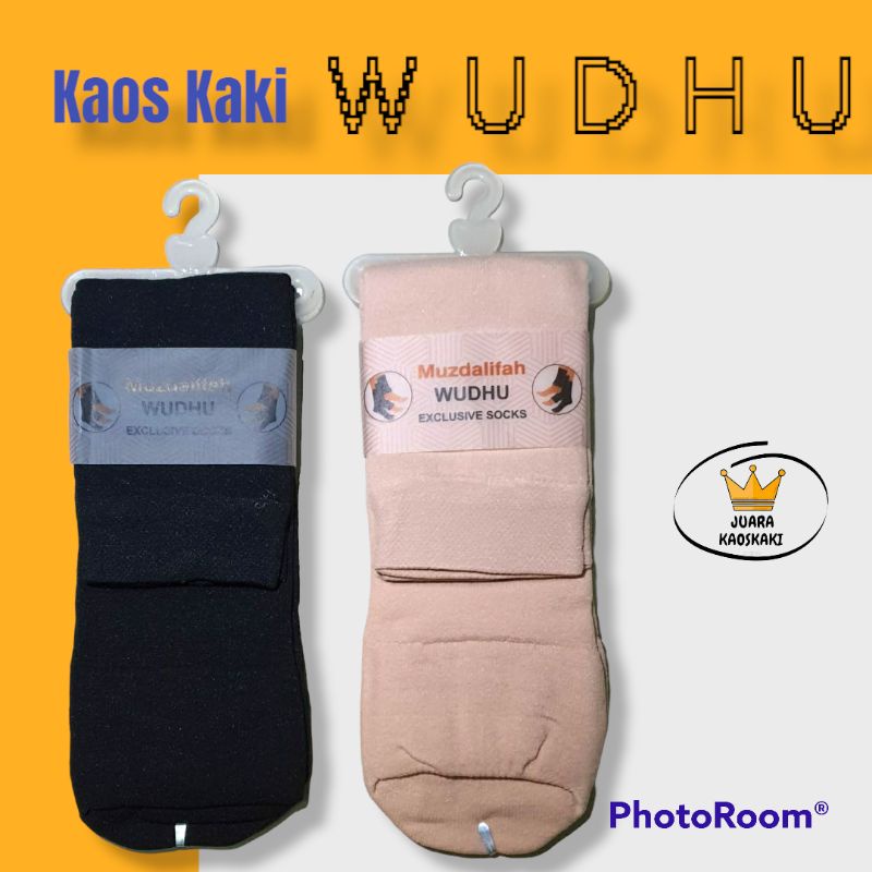 Kaos Kaki Wudhu Muslimah Polos Murah