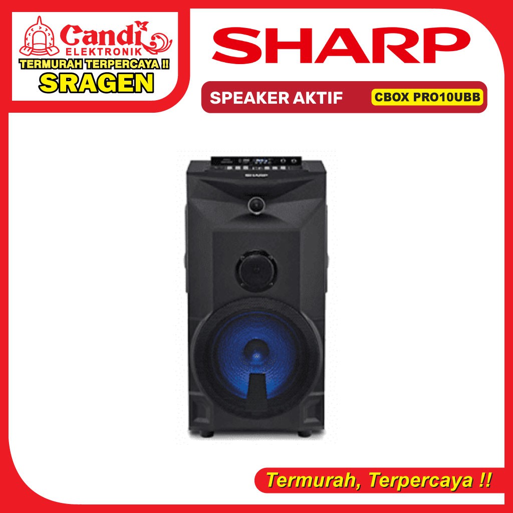 SHARP Speaker Aktif - CBOX PRO10UBB