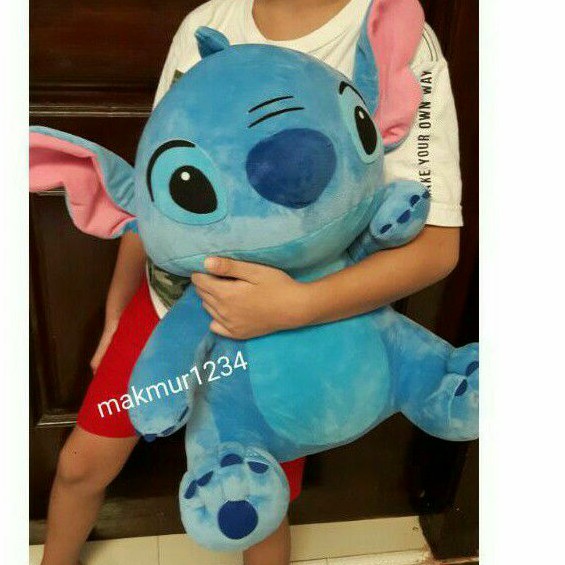 boneka stitch besar , boneka stitch xxl , boneka stich besar .