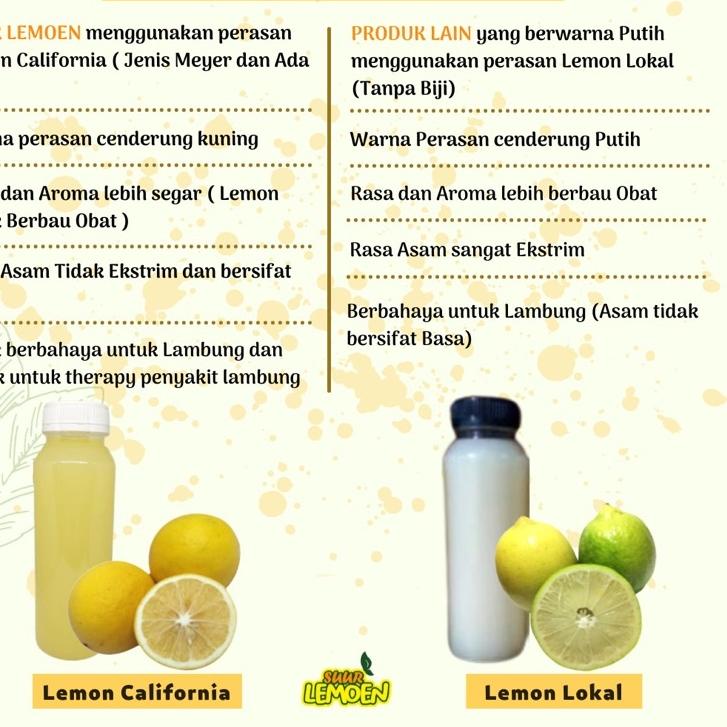 

Buy here--Sari Lemon Fresh 100% Air Lemon Murni 500ml untuk Diet dan Detox Pure Lemon California By Suur Lemoen ID