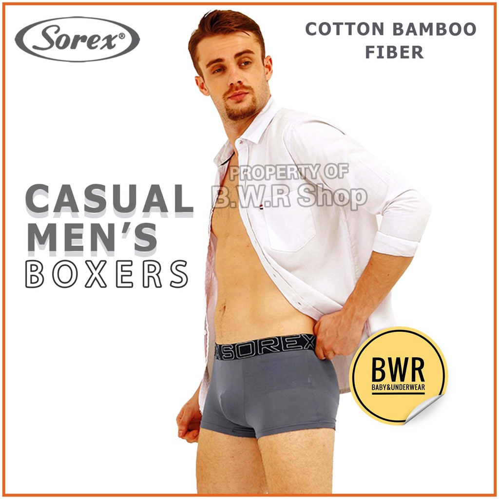 [ Ecer ] BOXER SOREX 2012 Sport / Sorex M2012 Celana Dalam Boxer Pria Underwear Sempak Pria Premium - Bwr