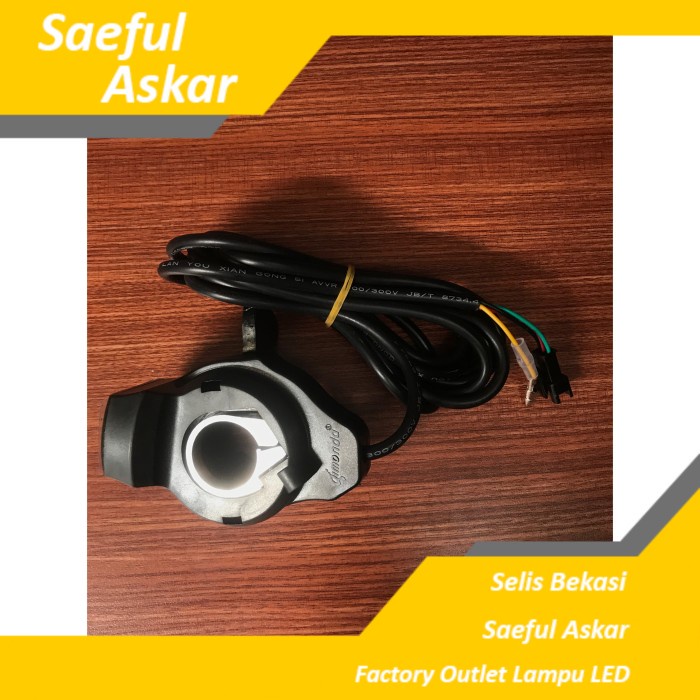 OLAHRAGA SEPEDA GAS JEMPOL -SPARE PART SEPEDA LISTRIK SELIS E-BIKE BEKASI ORIGINAL-PROMO-SALE