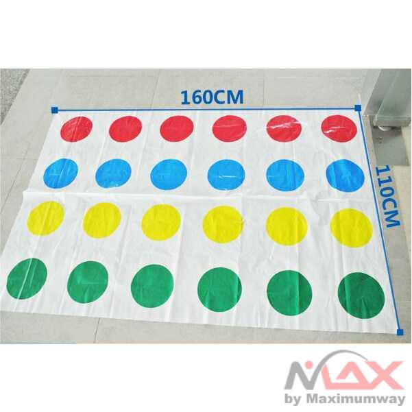 Games Tantangan cocok untuk keluarga bahagia TK Paud atau sekolah dasar Permainan untuk hiburan Twister Body Games - S180156 Games Twister Game Indoor Outdoor Toys Fun Game Twisting the body For Children Adult Sports Interactive Group Toy