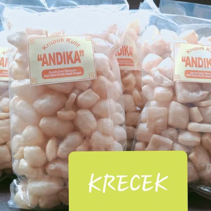 

kerupuk krecek untuk sayur