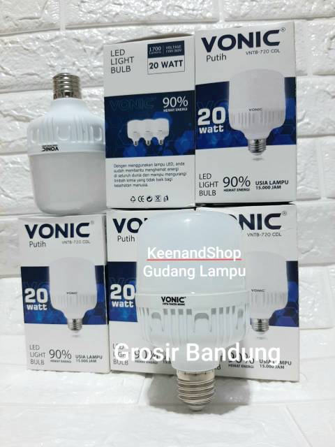 New Lampu LED 20 Watt Kapsul JUMBO 90% Hemat Energi