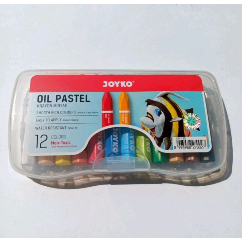 

Crayon Joyko 12 Pcs Oil Pastel TI-P-12S