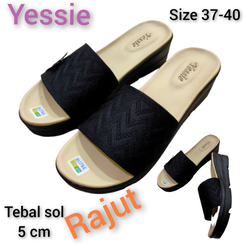 WEDGES/SENDAL PEREMPUAN/SENDAL SAMPAN PEREMPUAN