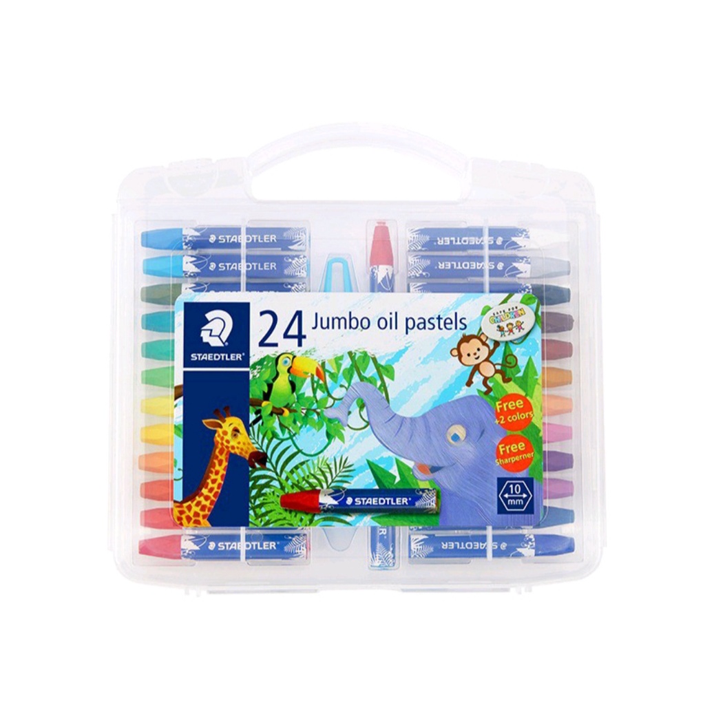 

Gramedia Yogya - Staedtler Jumbo Oil Pastel Box 24 warna / Kurnia Agung