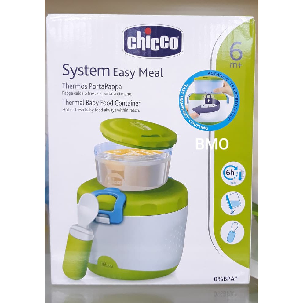[NEW] CHICCO THERMOS PORTAPAPPA SYSTEM EASY MEAL FOOD CONTAINER