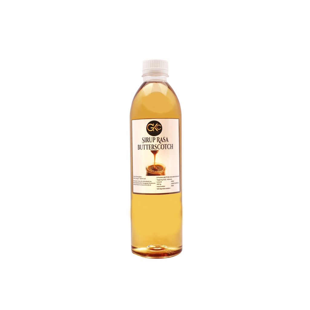 Sirup Butterscotch / Butter Scotch Syrup Minuman GKC Heritage 640 ml (Import Quality)