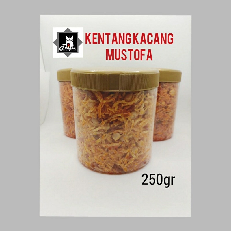 

Kentang Mustofa kacang kriuk 250gr