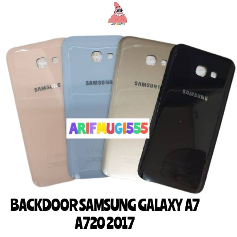 BACKDOOR BACK COVER TUTUP BELAKANG KESING CASING HOUSING SAMSUNG GALAXY A720 A7 2017 ORIGINAL