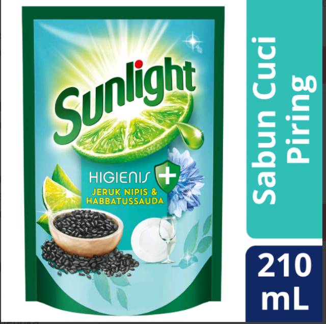 Sunlight lime jeruk nipis 5000, habbatussauda, extra pure untuk bayi