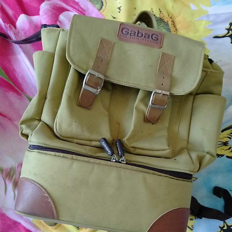 (PRELOVED) Gabag Lemon Tas ASI Ransel Cooler Bag