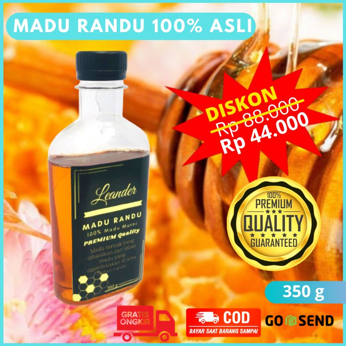 

Madu Randu Leander 350 Gram Madu Murni Asli 100% Original Madu murah