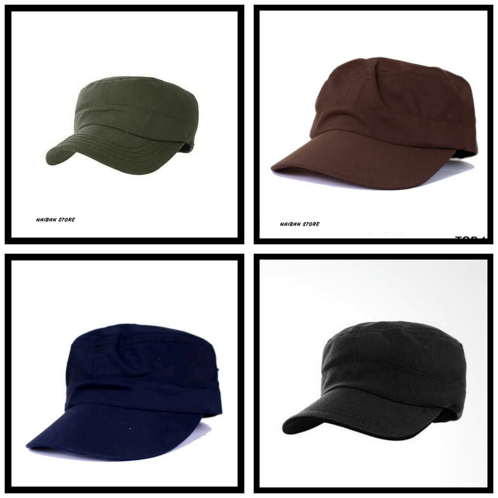 TOPI KOMANDO DISTRO POLOS CAPTAIN