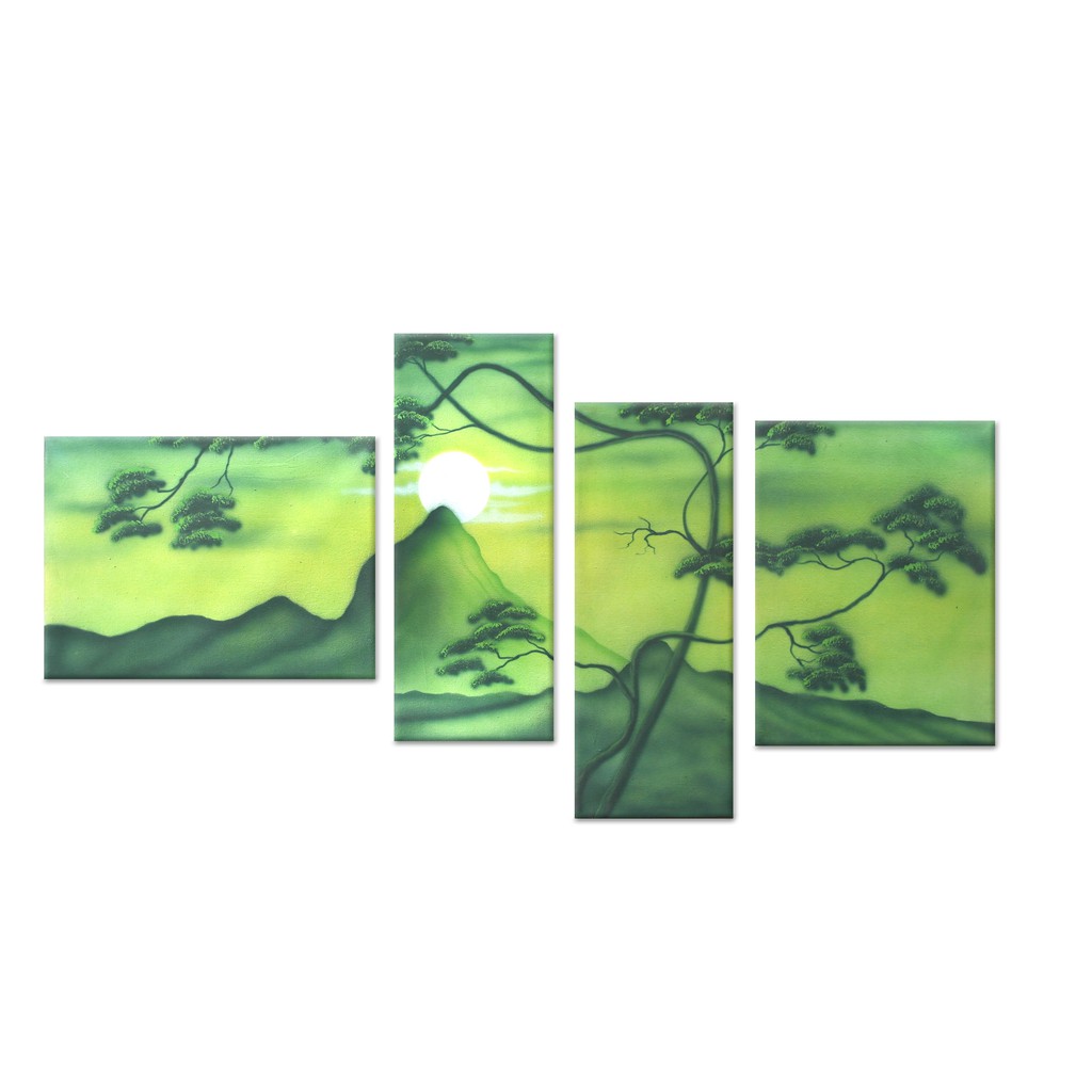 Lukisan Pemandangan Phld1 Hiasan Dinding Dekorasi Rumah Shopee