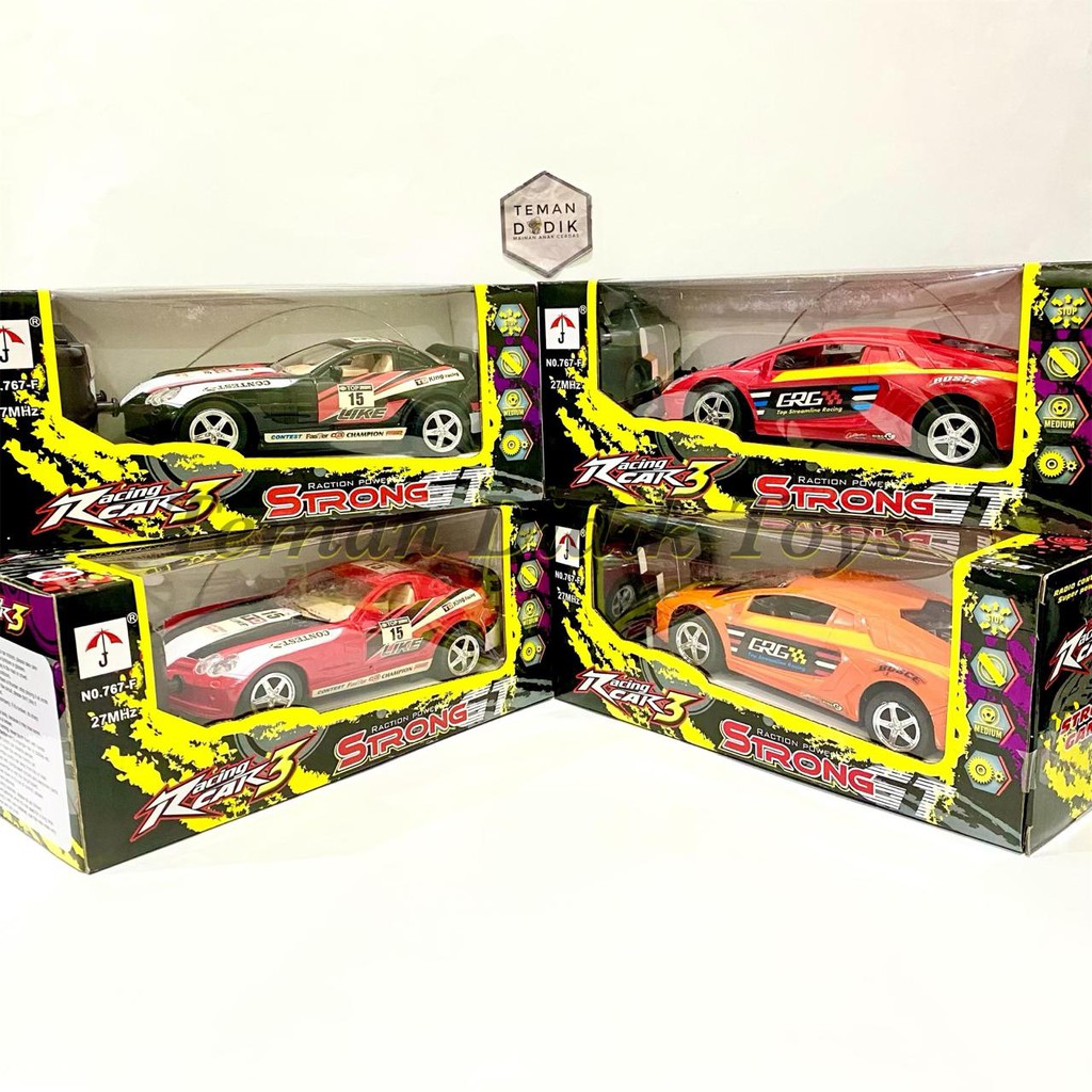 RC3 Racing Car Remote Control // Mobil Mobilan Remote Kontrol Bagus