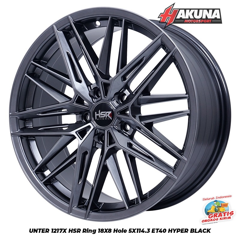 Velg Mobil R18 Hsr Unter Ring 18 Lobang 5 Jari Jari Untuk Xpander Elgrand Grandis Juke Dll