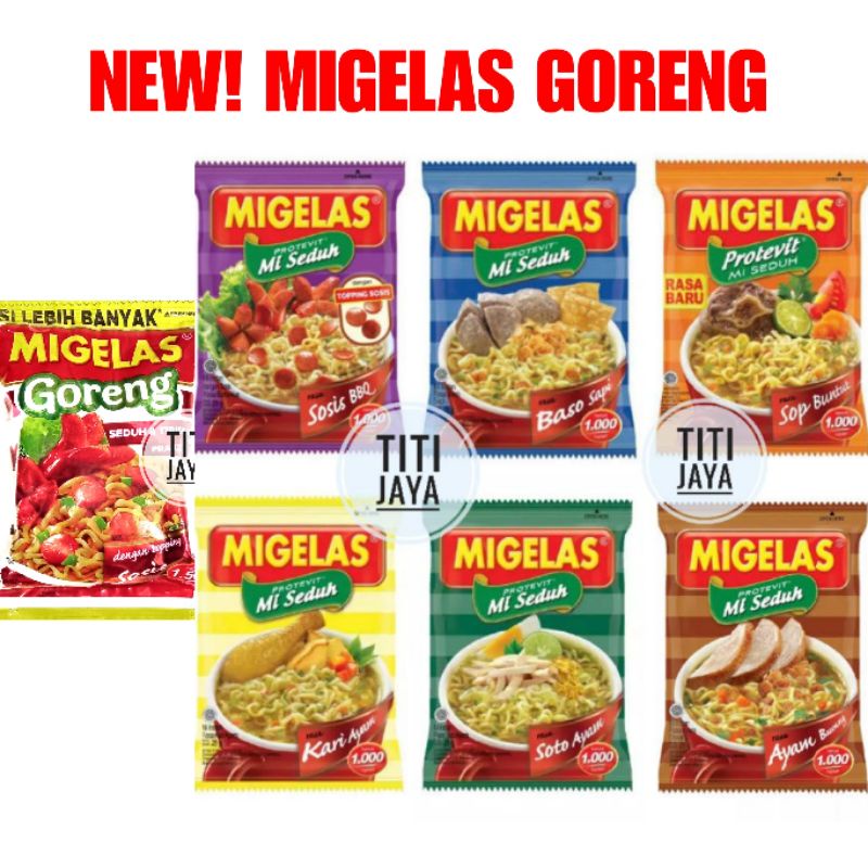 Jual Isi New Migelas Goreng Ayam Bawang Soto Ayam Bakso Sapi Sosis