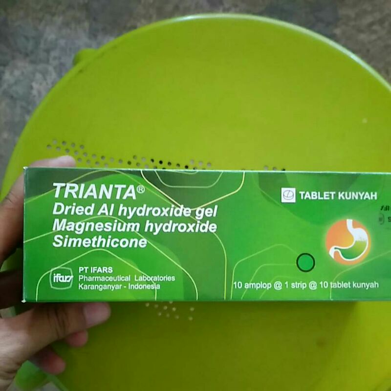 TRIANTA TABLET IFARS (Obat Maag, Kembung, Mual, Nyeri Lambung)