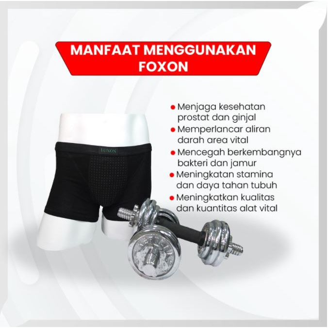 FOXON Celana Dalam Terapi Kesehatan Underwear Pria