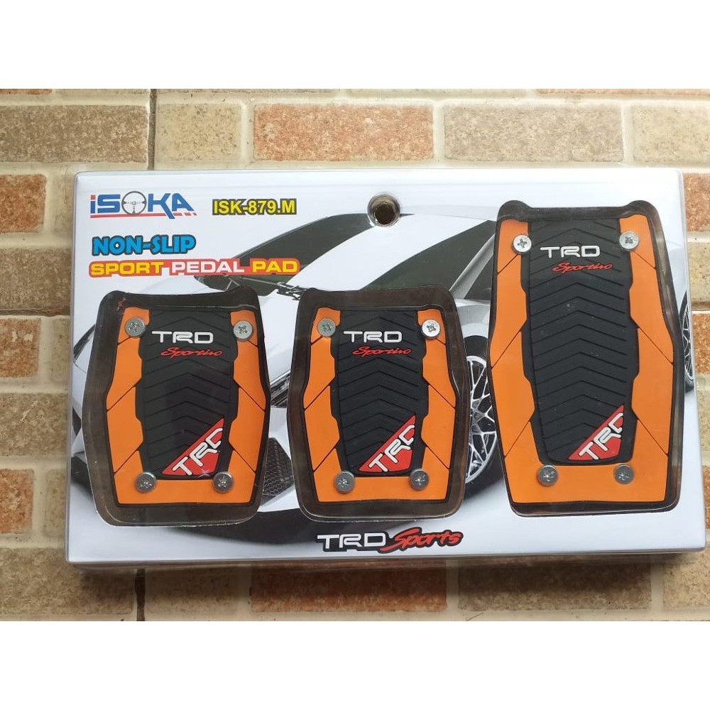 variasi Pedal Gas mobil manual oren