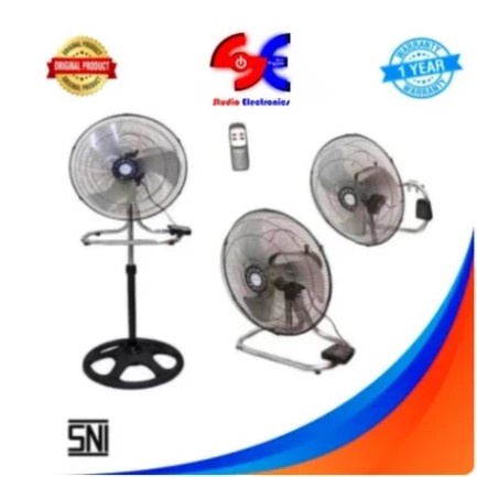 kipas angin miyako besi 3 in 1 remote 18 inch