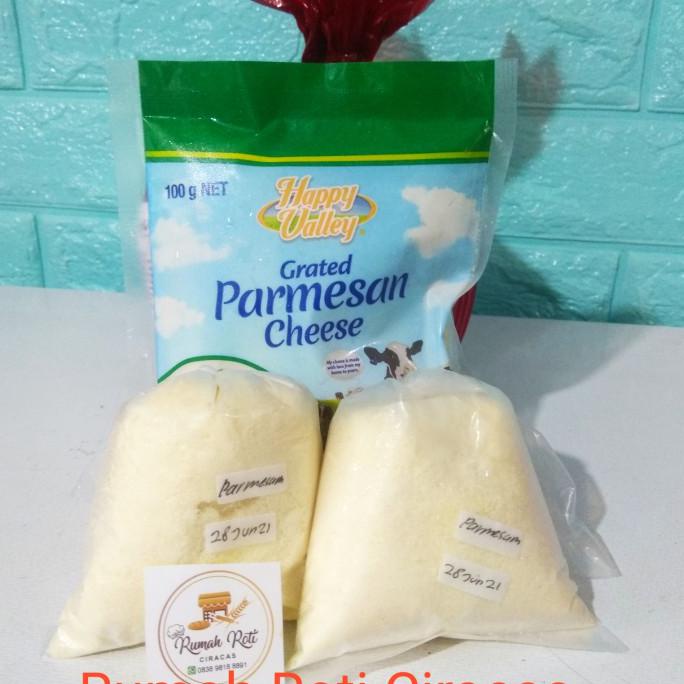 

PARMESAN 500GR CHEESE GRATED KEJU HAPPY VALLEY 500 GR