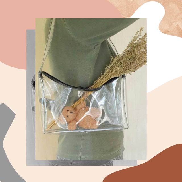 ANYA SHOULDER BAG MIKA / TAS VINTAGE MIKA / TAS MIKA WANITA / TAS TRANSPARAN VINTAGE
