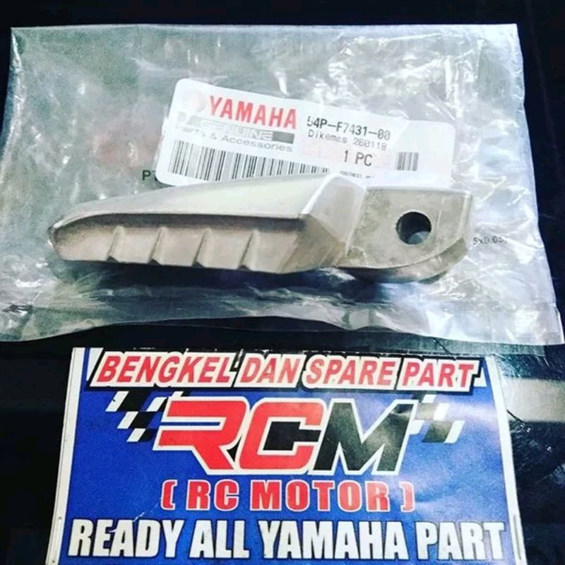 FOOTREST REAR FOOTSTEP FOOT STEP INJAKAN KAKI BELAKANG KIRI MIO GT SOUL GT MIO J MIOJ MIOGT ORI ORIGINAL YAMAHA YGP ASLI 54P-F7431-00