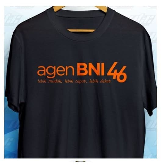 Kaos Baju Combed Distro BANK AGEN BNi 46 BNi46 polos custom indonesia