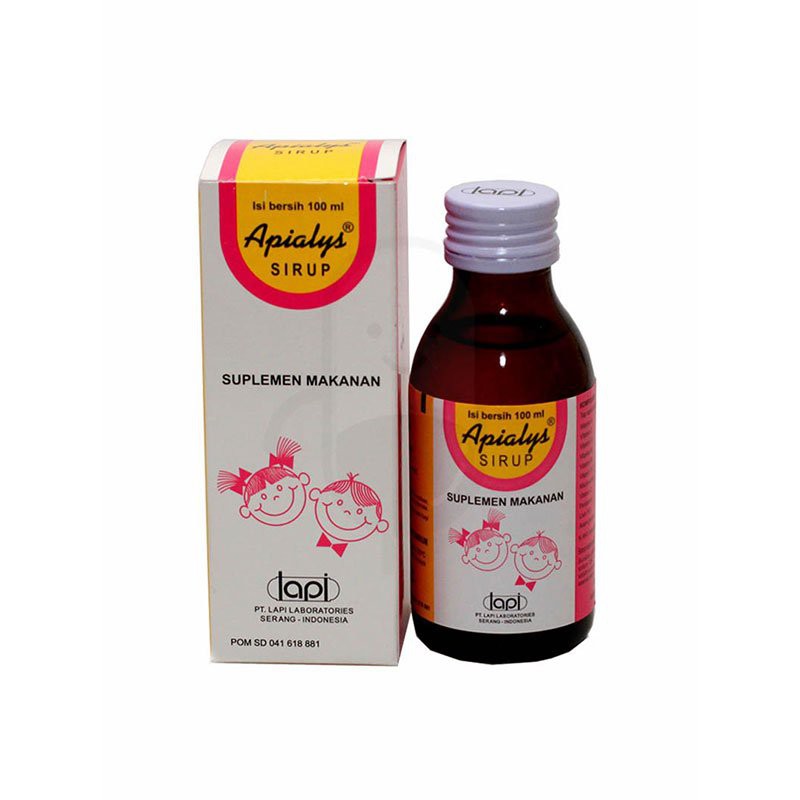 APIALYS SYRUP 100ml Penambah Nafsu Makan Anak