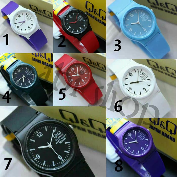 Jam Tangan Anak & Wanita QnQ QQ Q&Q VP46J Original VP46 Hitam