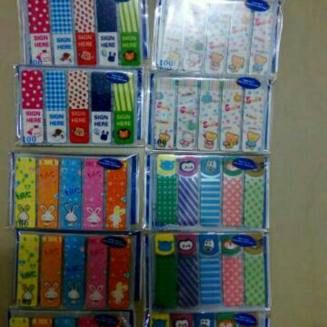 

Post It Pembatas Buku Bazic