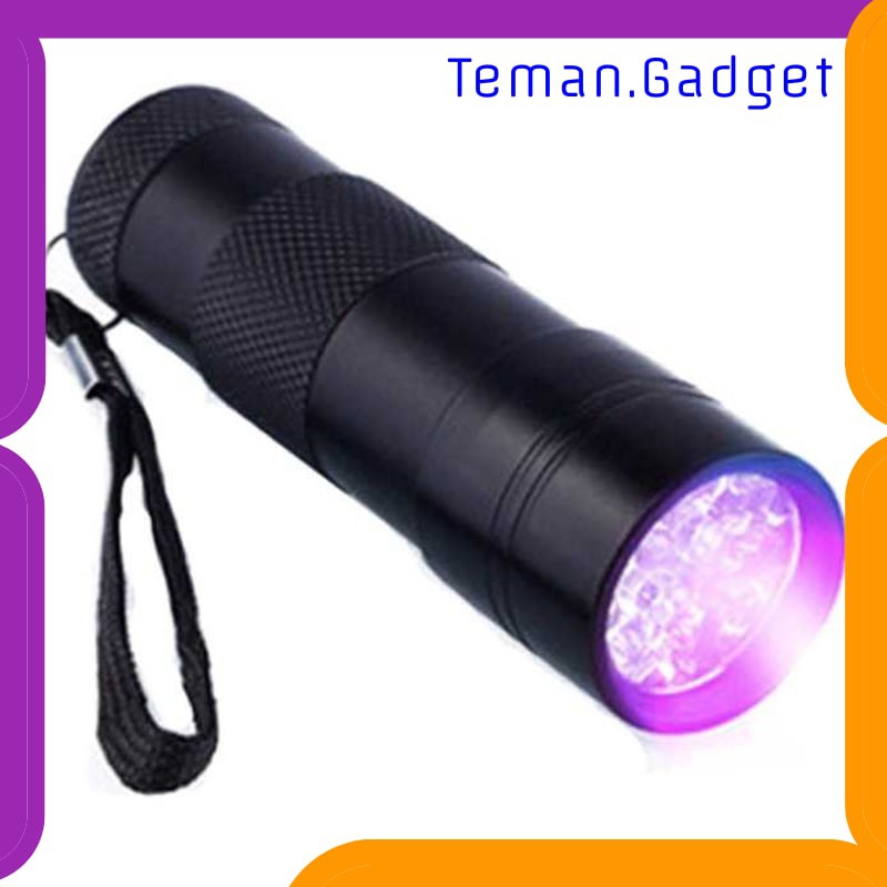 TG-IE190 TaffLED Senter LED Mini Ultraviolet UV 400nm 9 LED - UV-395