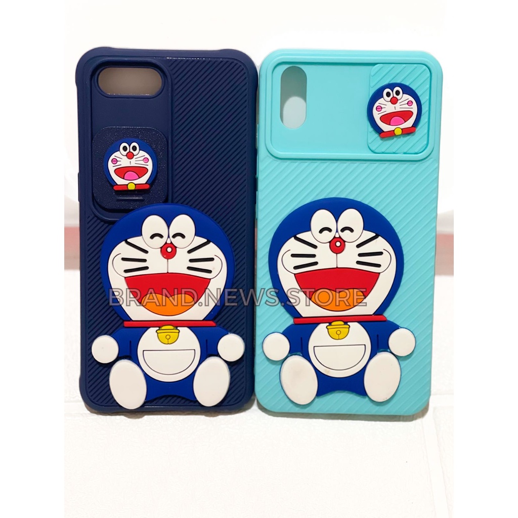 REALME 5/ 5I/ 5S/ C3/ U1/ 2 PRO/ C25Y/2/ NARZO 20/ NARZO 30A/ 8/ 8 PRO/ SOFT CASE BONEKA KARAKTER DISNEY + SLIDE CAMERA PROTECTOR