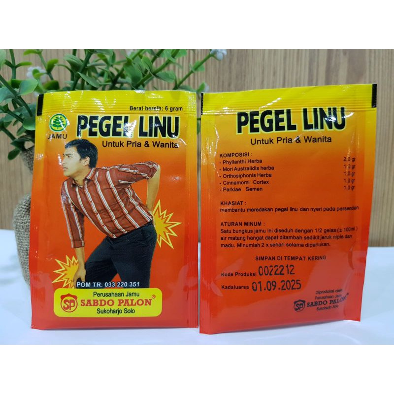 

Sabdo Palon Jamu Serbuk Pegel Linu Pria & Wanita ( isi 10 sachet)