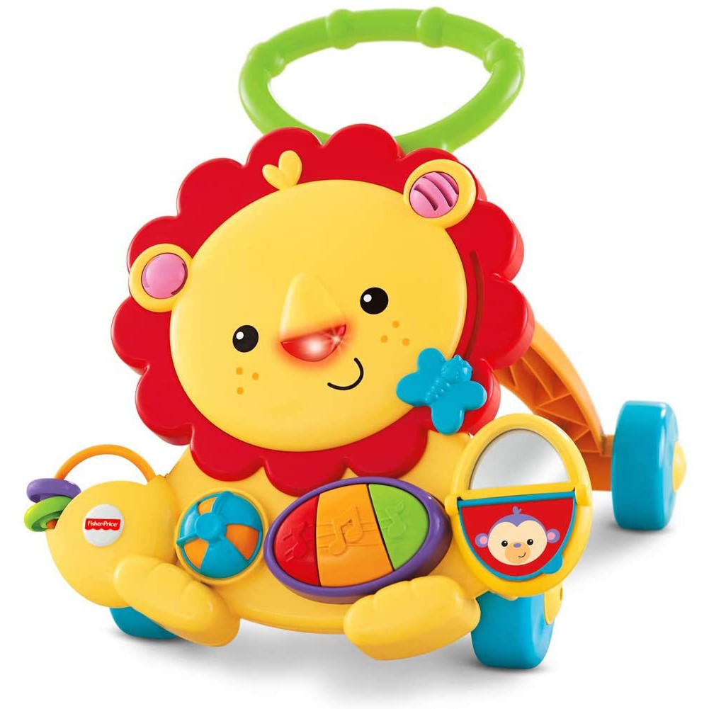 Fisher Price Musical Lion Walker Anak Belajar Jalan