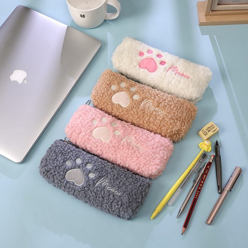 

H7Y Tepak / Pencil Case Sleting Meow Bulu - 20 x 4 x 8.5 cm