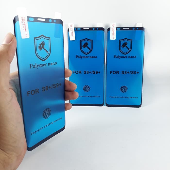 ANTIGORES POLYMER NANO  (  SAMSUNG S8+ / S8 PLUS  ) ANTI GLARE FULL GLUE