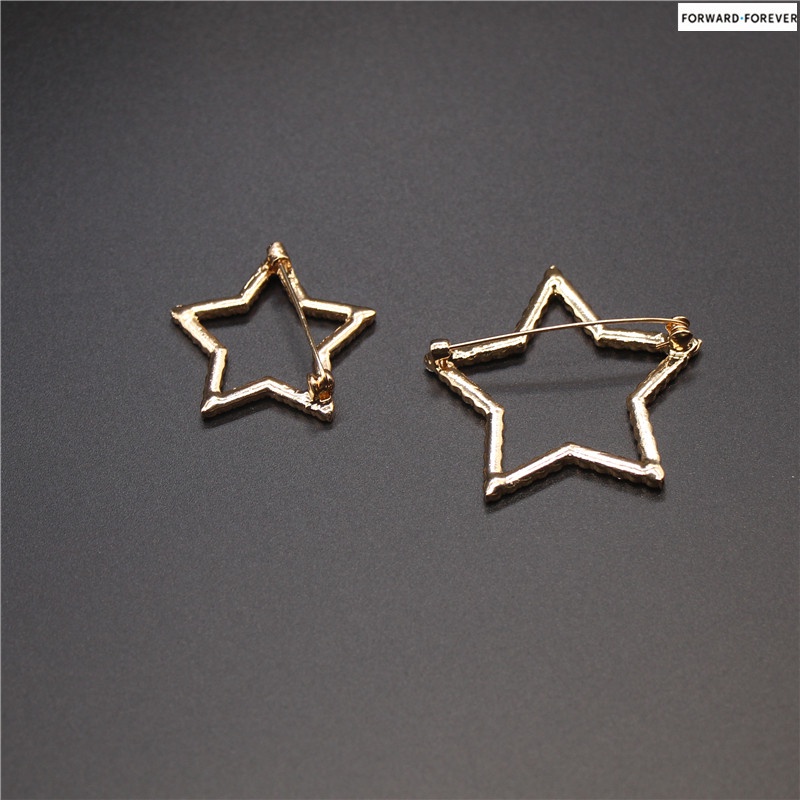 New star crystal pin Tudung safety pin M70023