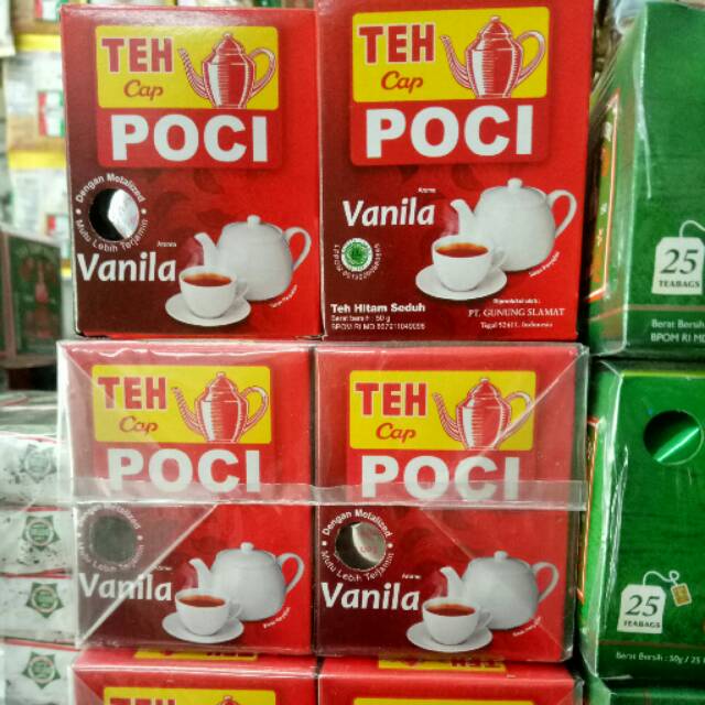 

Teh tubruk cap poci (10pcs)