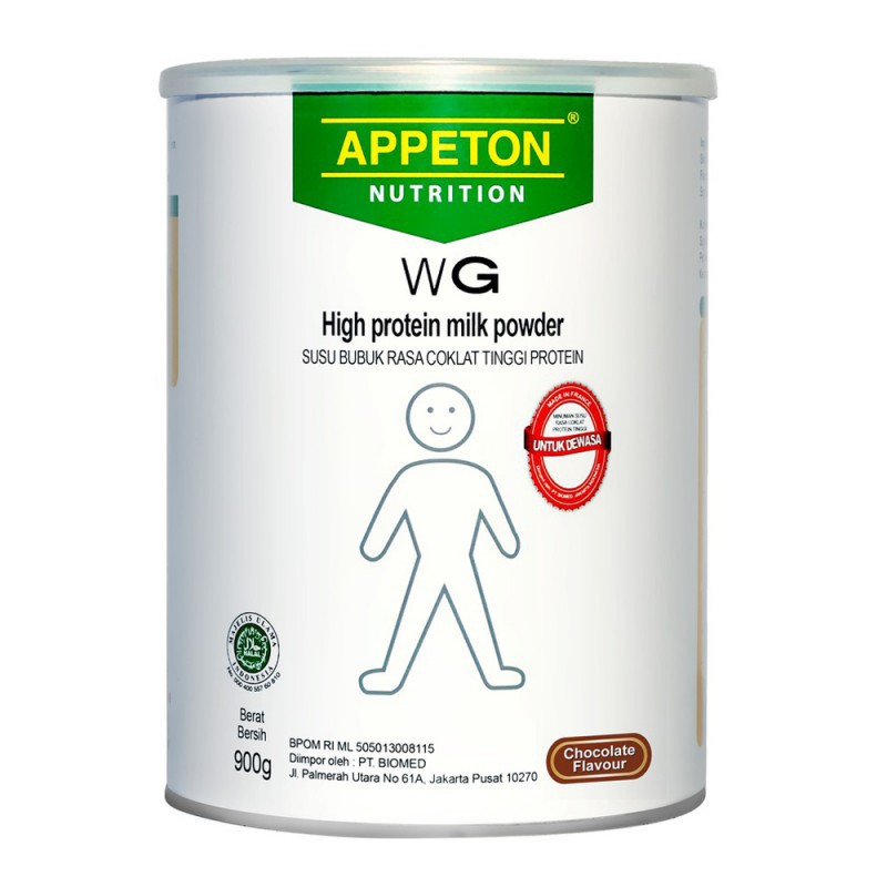

Appeton Weight Gain Adult 900gr - Cokelat